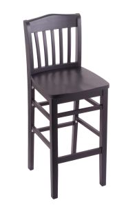 3110 Black Finish Dining Bar Stool