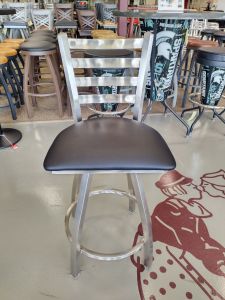 410 Jackie Stainless Steel Bar Stool