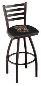 Western Michigan L014 Jackie NCAA Team Logo Bar Stool