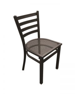 Outdoor 400 Jackie 18" Chair with Black Wrinkle Finish