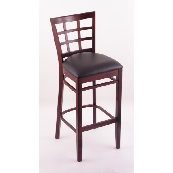 3130 Hampton Bar Stool By Holland Company In Dark Cherry 3130 Dark Cherry Finish Bar Stool