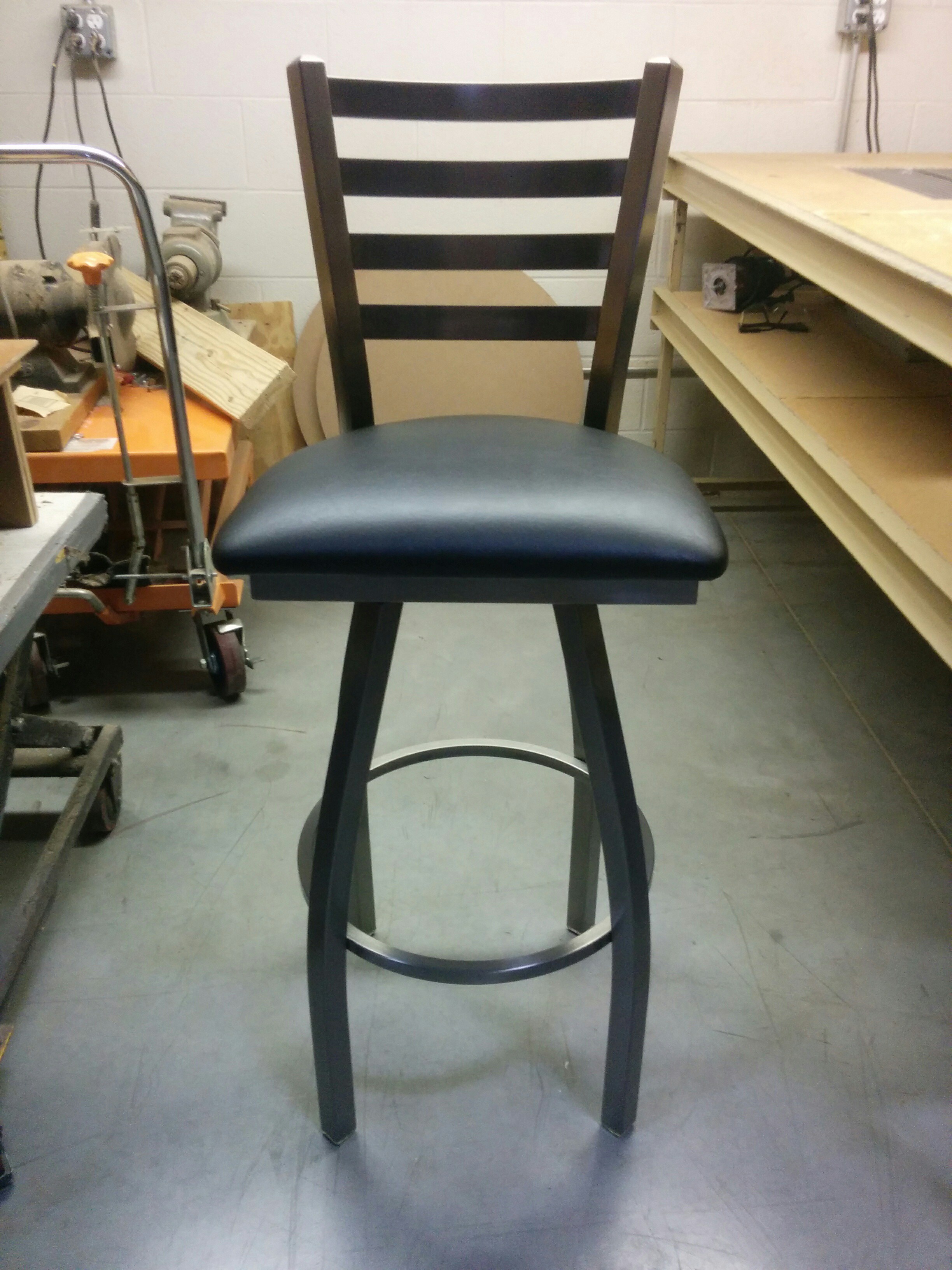 Clearance 410 Jackie Swivel Bar Stool In Stainless
